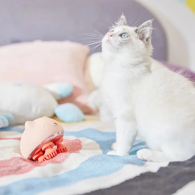 Automatic Rechargeable Electric Massager Human-Pet Dual Use Massager Cute styling Colorful Waterproof Massager Gazebo Pet Hub