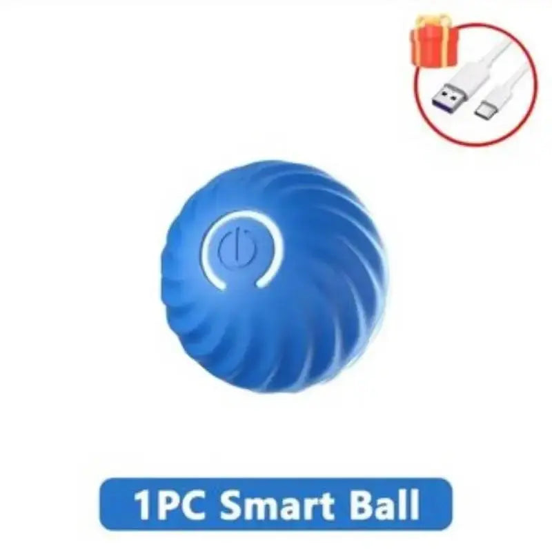 Smart Dog Toy Ball Electronic Interactive Pet Toy Moving Ball USB Automatic Moving Bouncing for Puppy Birthday Gift Cat Products Gazebo Pet Hub