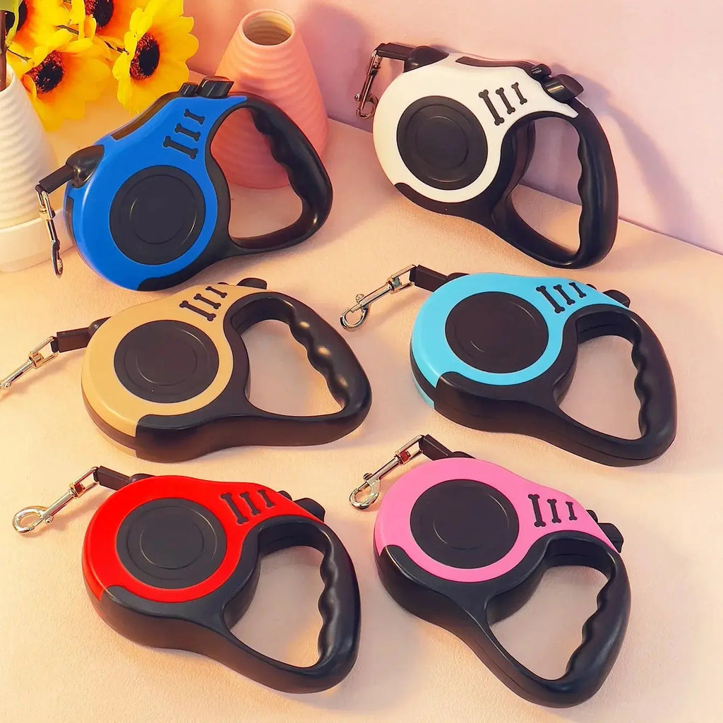 3m 5m Dog Leash Strong Nylon Puppy Lead For Small Medium Large Dogs Cats Automatic Retractable Durable Yorkshire Pet Supplies Gazebo Pet Hub