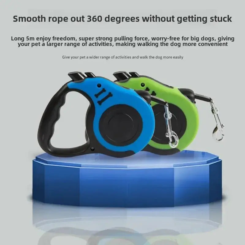 3m 5m Dog Leash Strong Nylon Puppy Lead For Small Medium Large Dogs Cats Automatic Retractable Durable Yorkshire Pet Supplies Gazebo Pet Hub