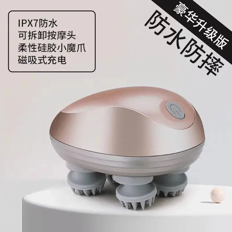 Electric Cat Head Massager Pet Grooming Tool Relaxation Device for Cats Dogs Headwear with Soothing Function Gazebo Pet Hub