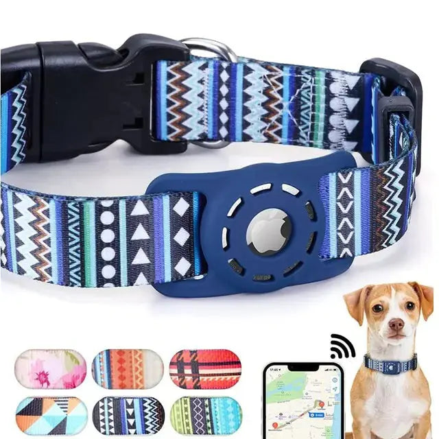 Digital Printing Collar for Apple Airtag - Pets Accessories Gazebo Digital Mart