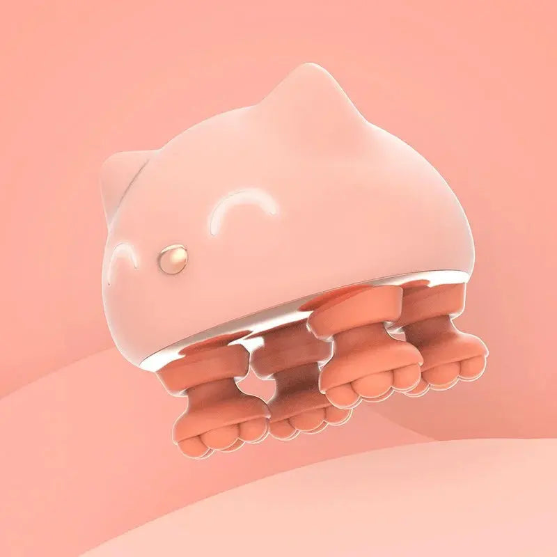 Automatic Rechargeable Electric Massager Human-Pet Dual Use Massager Cute styling Colorful Waterproof Massager Gazebo Pet Hub