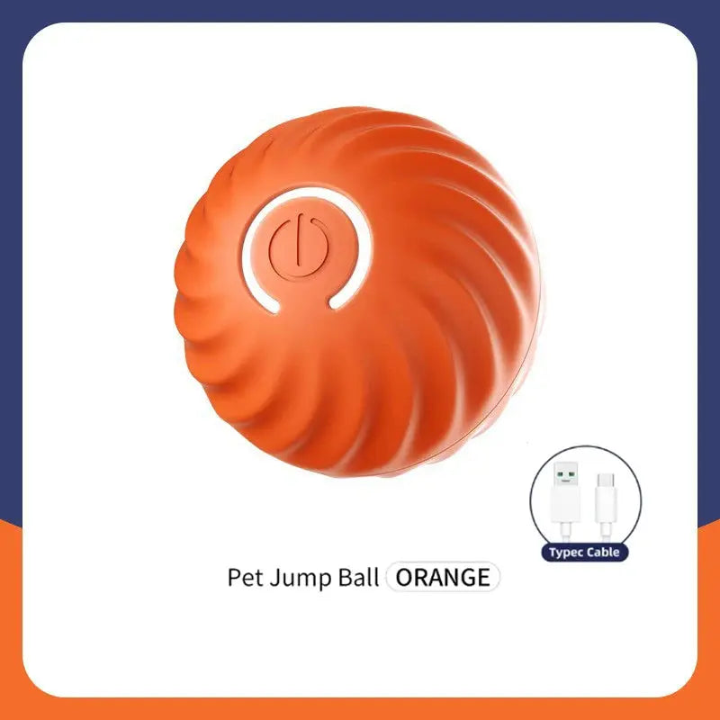 Smart Dog Toy Ball Electronic Interactive Pet Toy Moving Ball USB Automatic Moving Bouncing for Puppy Birthday Gift Cat Products Gazebo Pet Hub