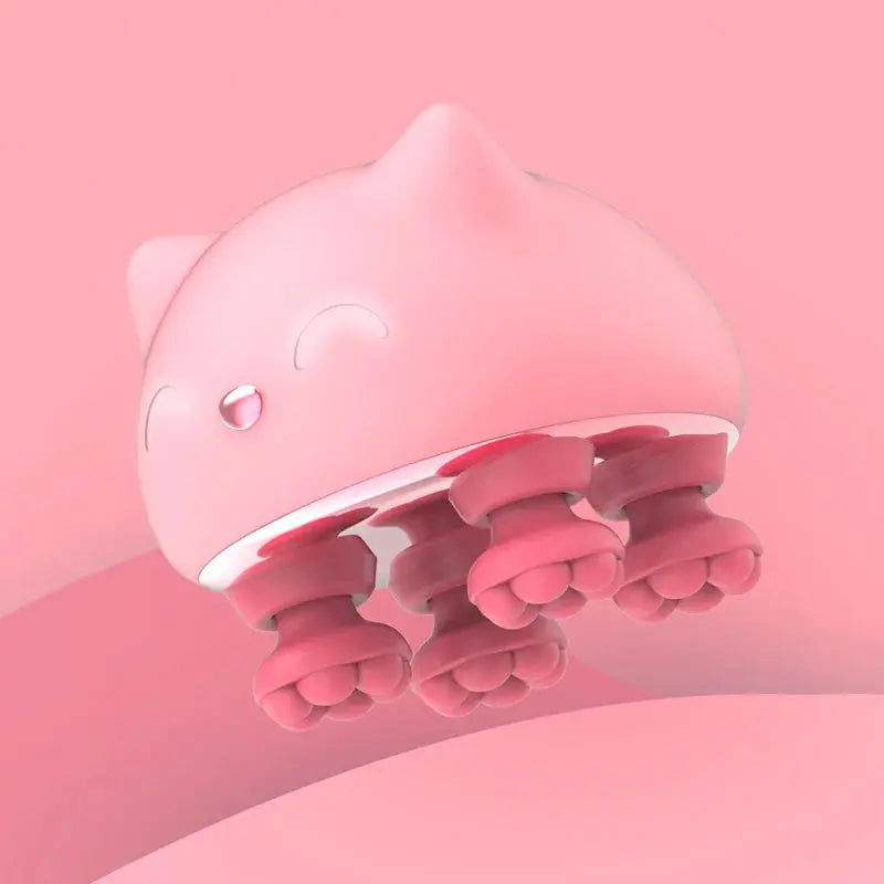 Automatic Rechargeable Electric Massager Human-Pet Dual Use Massager Cute styling Colorful Waterproof Massager Gazebo Pet Hub