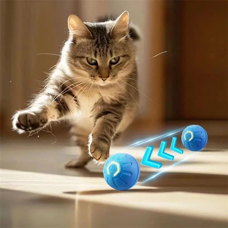Smart Dog Toy Ball Electronic Interactive Pet Toy Moving Ball USB Automatic Moving Bouncing for Puppy Birthday Gift Cat Products Gazebo Pet Hub