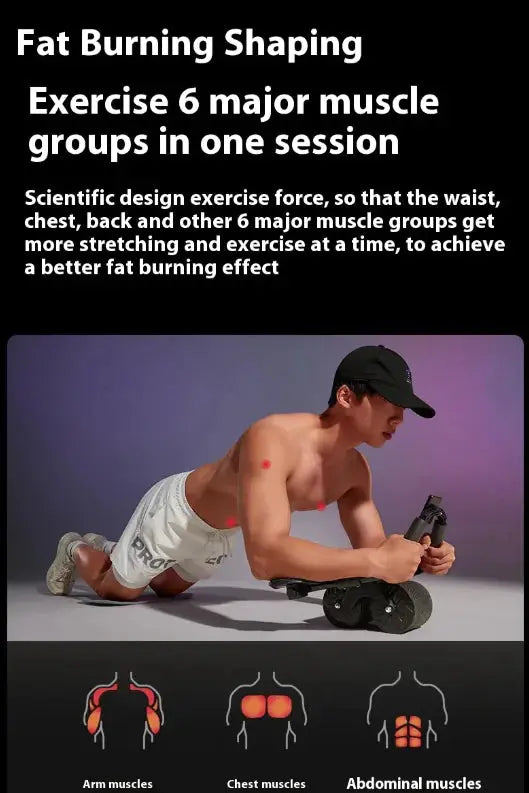 Automatic Rebound Abdominal Wheel Gazebo Digital Mart