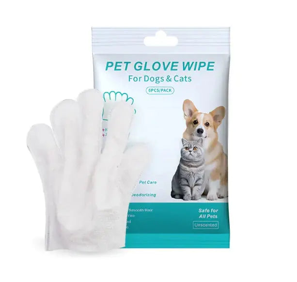 Pet Cleaning Gloves & Wipes Gazebo Digital Mart