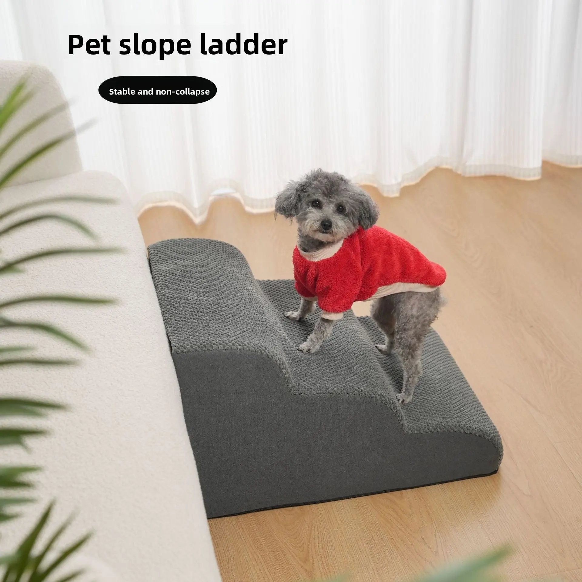 Detachable and washable small anti-slip climbing ladder for pets Gazebo Pet Hub