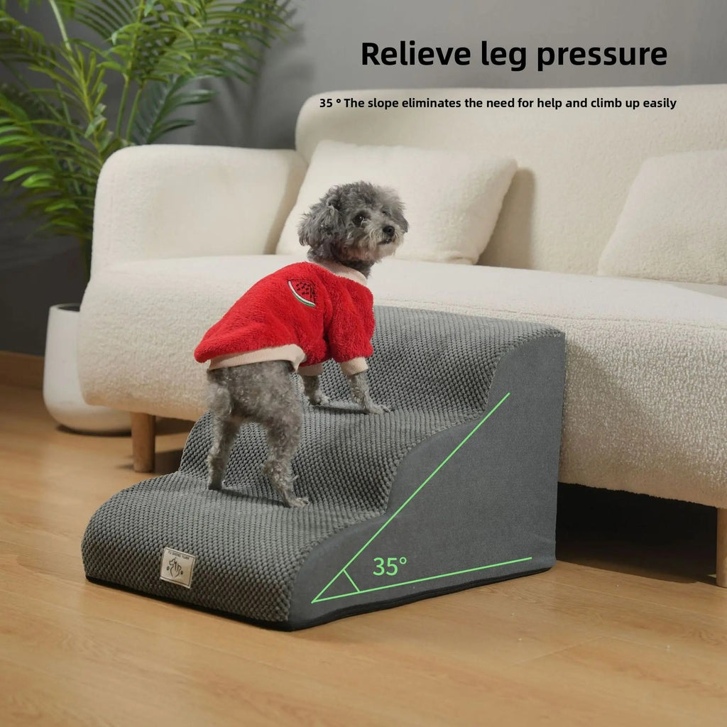 Detachable and washable small anti-slip climbing ladder for pets Gazebo Pet Hub