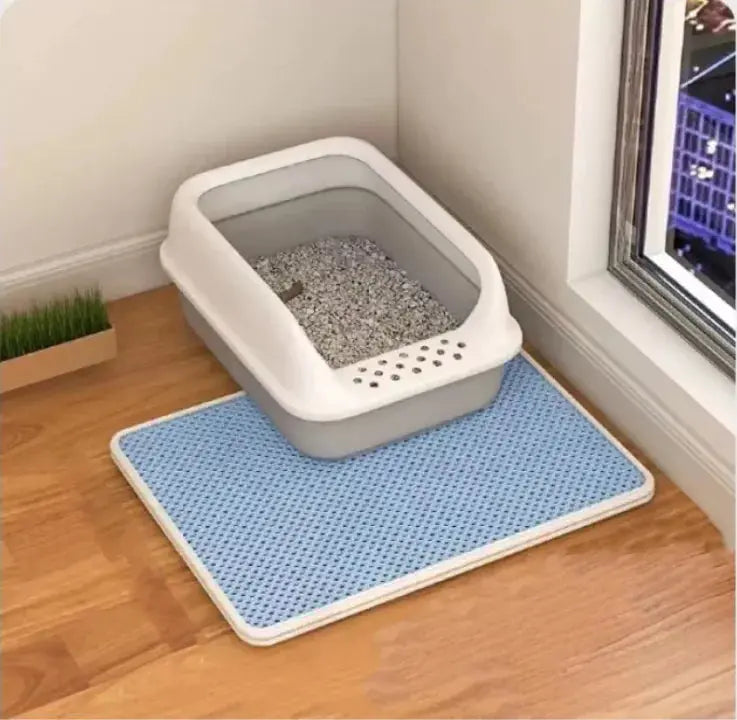Double-Layer Cat Litter Mat Gazebo Pet Hub