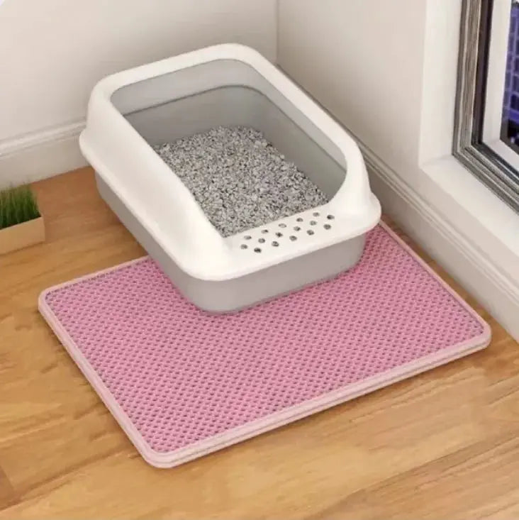 Double-Layer Cat Litter Mat Gazebo Pet Hub