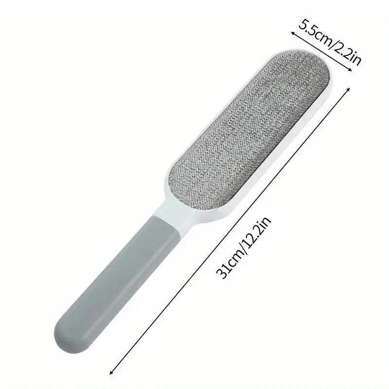Double-Sided Pet Hair Remover, Manual Electrostatic Sticky Lint Brush, for Cat, Clothing, Sofa, Furniture, Carpet Cleaning Gazebo Pet Hub