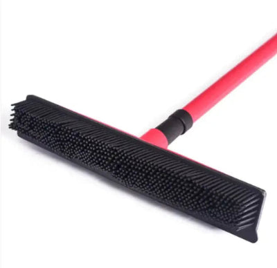 Extendable Pet Hair Removal Rubber Broom Gazebo Pet Hub
