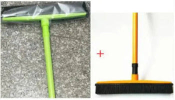 Extendable Pet Hair Removal Rubber Broom Gazebo Pet Hub