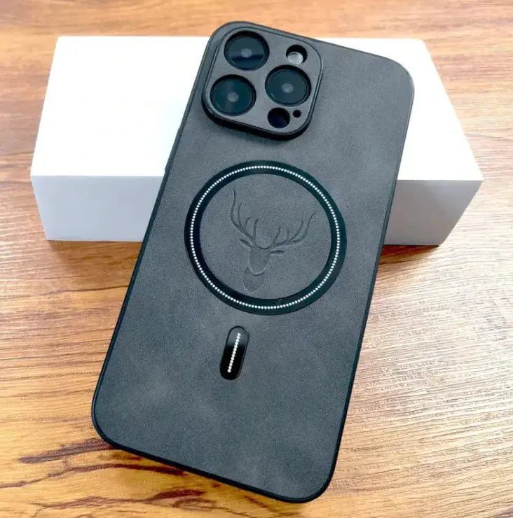 Elk Magnetic Suction Phone Case Cartoon Phone Case Gazebo Digital Mart