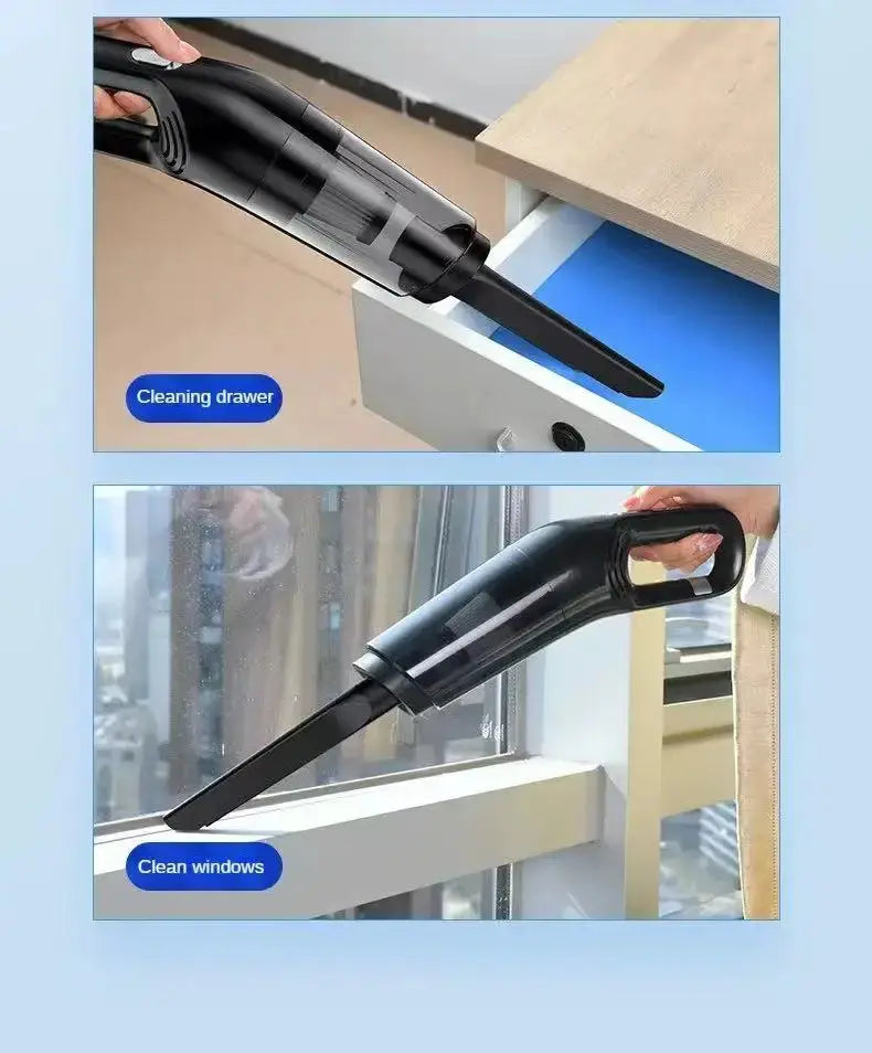 Handheld Home Vacuum Cleaner Rechargeable Portable Vacuum Cleaner Car Home Dual Purpose Wireless Dust Catcher Pet Hair 10000PA Gazebo Pet Hub