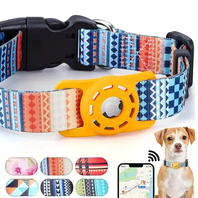 Digital Printing Collar for Apple Airtag - Pets Accessories Gazebo Digital Mart