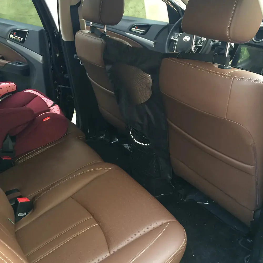 Pet Car Accessories - Rear Seat Pet Barrier for Dogs Gazebo Pet Hub