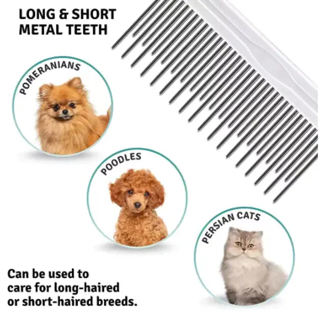 Pet Grooming Needle Comb for Cleaning Fur (Single Piece) Gazebo Pet Hub