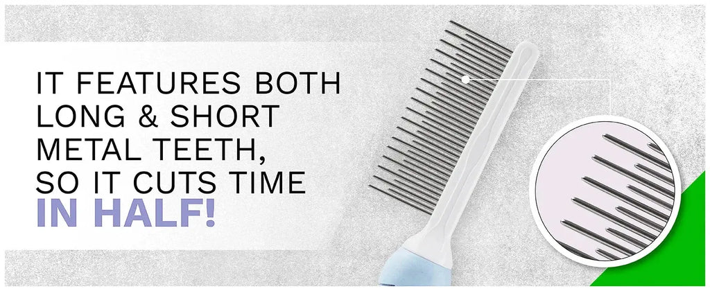 Pet Grooming Needle Comb for Cleaning Fur (Single Piece) Gazebo Pet Hub