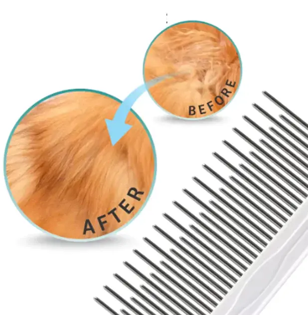 Pet Grooming Needle Comb for Cleaning Fur (Single Piece) Gazebo Pet Hub
