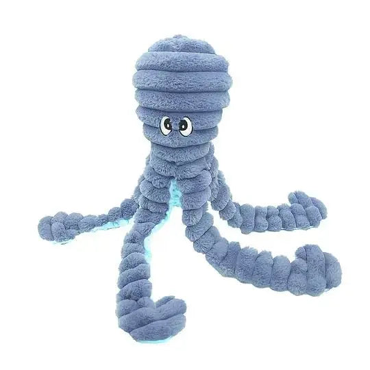 Pet Lou King Octopus 26 - inch Height Blue Pet Toys Supplies - Gazebo Pet Hub