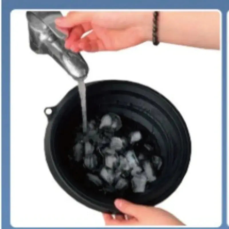 Collapsible Silicone Ice Basin Gazebo Digital Mart