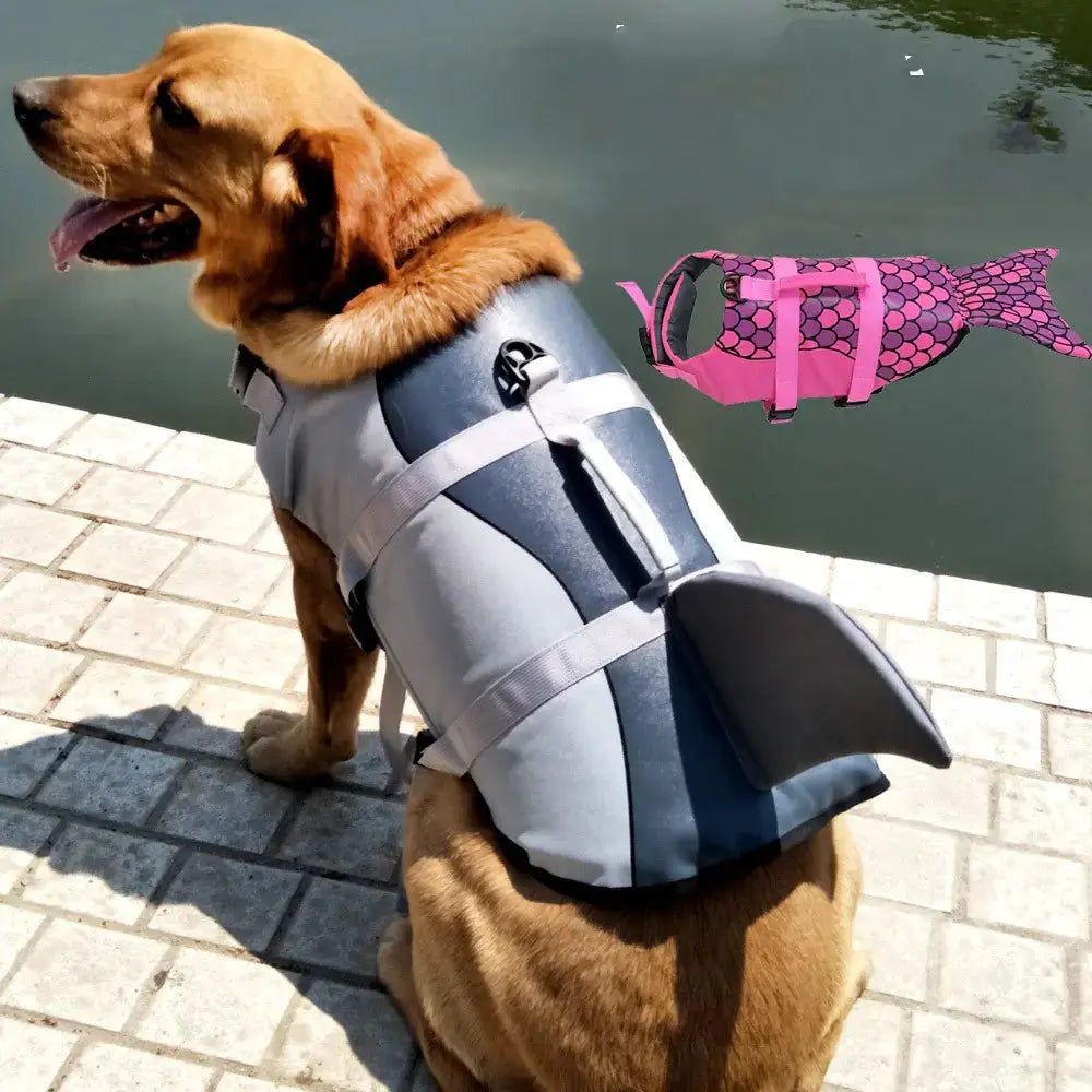 Shark Mermaid Swimsuit for Pets - Gazebo Pet Hub