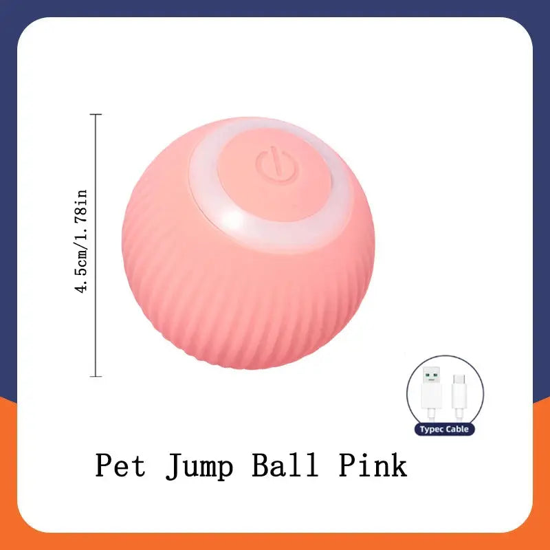Smart Dog Toy Ball Electronic Interactive Pet Toy Moving Ball USB Automatic Moving Bouncing for Puppy Birthday Gift Cat Products Gazebo Pet Hub