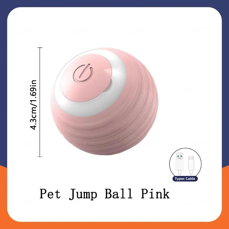 Smart Dog Toy Ball Electronic Interactive Pet Toy Moving Ball USB Automatic Moving Bouncing for Puppy Birthday Gift Cat Products Gazebo Pet Hub