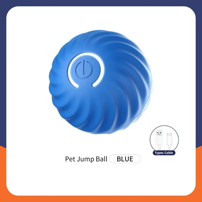 Smart Dog Toy Ball Electronic Interactive Pet Toy Moving Ball USB Automatic Moving Bouncing for Puppy Birthday Gift Cat Products Gazebo Pet Hub
