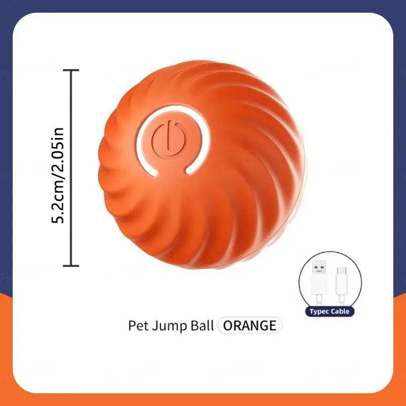 Smart Dog Toy Ball Electronic Interactive Pet Toy Moving Ball USB Automatic Moving Bouncing for Puppy Birthday Gift Cat Products Gazebo Pet Hub