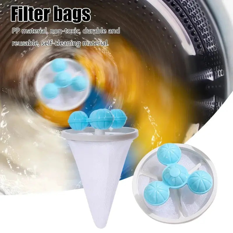 Washing Machine Hair Catcher Pet Hair Removal Floating Clothes Collector Filter Mesh Dirty Fiber Laundry Bag Cleaning Tools 2025 Gazebo Pet Hub