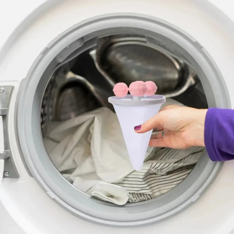 Washing Machine Hair Catcher Pet Hair Removal Floating Clothes Collector Filter Mesh Dirty Fiber Laundry Bag Cleaning Tools 2025 Gazebo Pet Hub