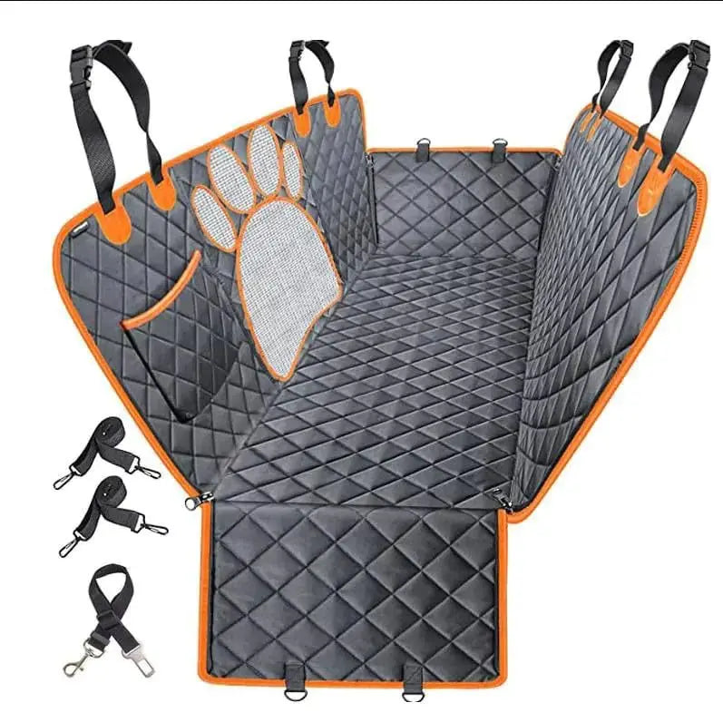 Waterproof Durable Nonslip Back Hammock Pet Car Seat Cover for Dogs - Fluffy Paws Store - Gazebo Pet Hub