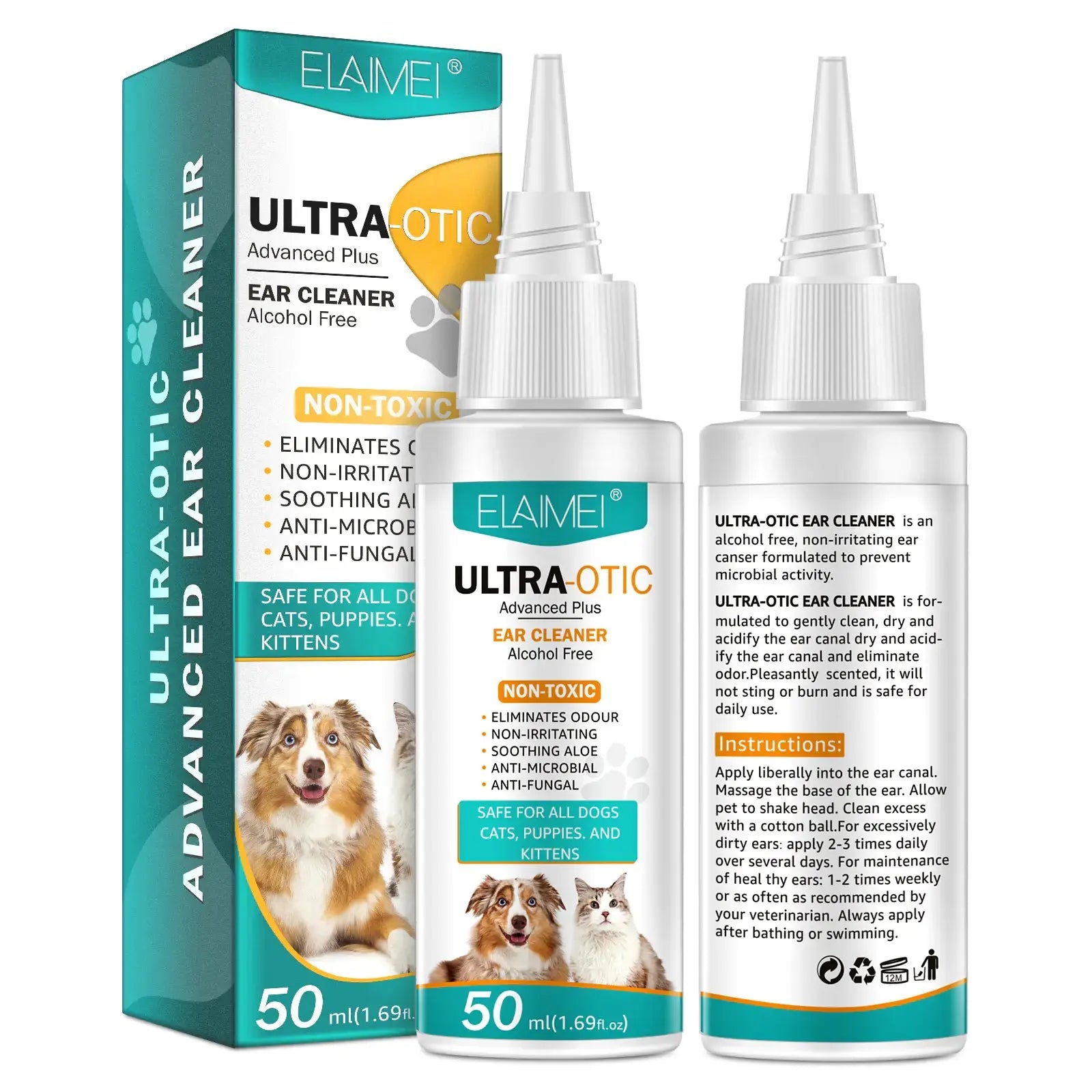 Pet Ear Cleaner 50ml Gazebo Digital Mart