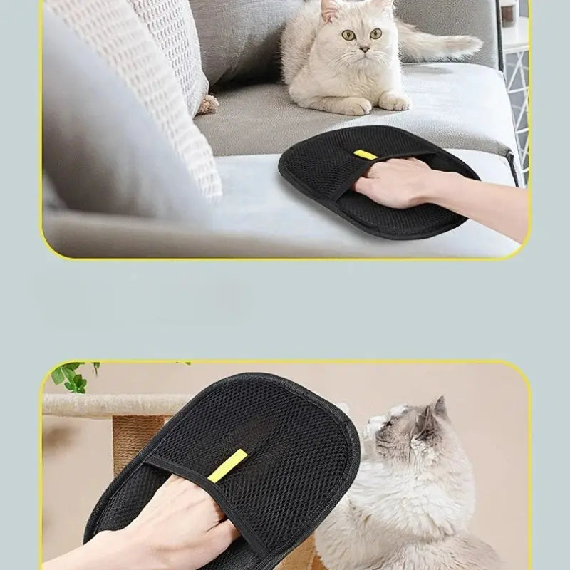 Pet Hair Remover Portable Washable Clothes Hair Dehairing Gloves Pet Cleaning Products Pet Accessories Gazebo Pet Hub