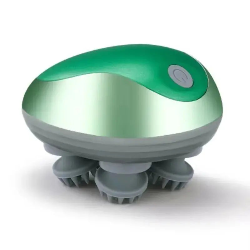 Cat Head Massager - Mini Handheld Electric Scalp Relaxation Tool with 3 Adjustable Settings Gazebo Pet Hub