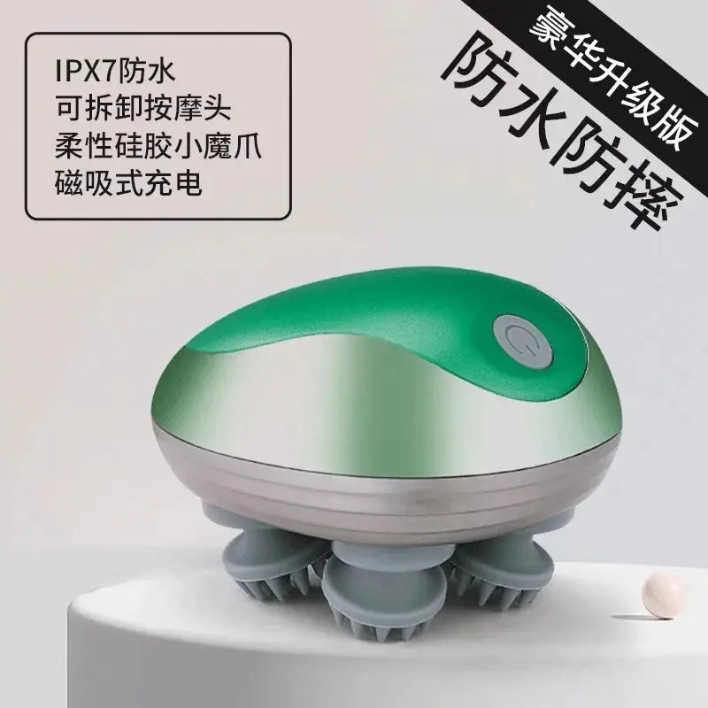 Electric Cat Head Massager Pet Grooming Tool Relaxation Device for Cats Dogs Headwear with Soothing Function Gazebo Pet Hub