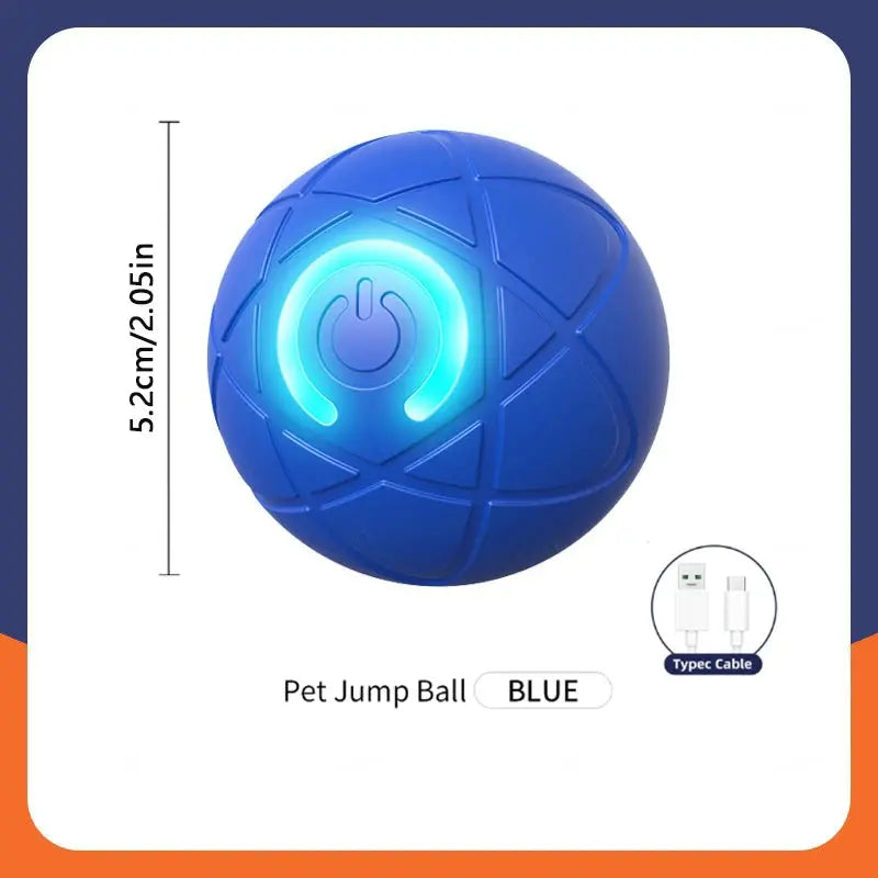 Smart Dog Toy Ball Electronic Interactive Pet Toy Moving Ball USB Automatic Moving Bouncing for Puppy Birthday Gift Cat Products Gazebo Pet Hub
