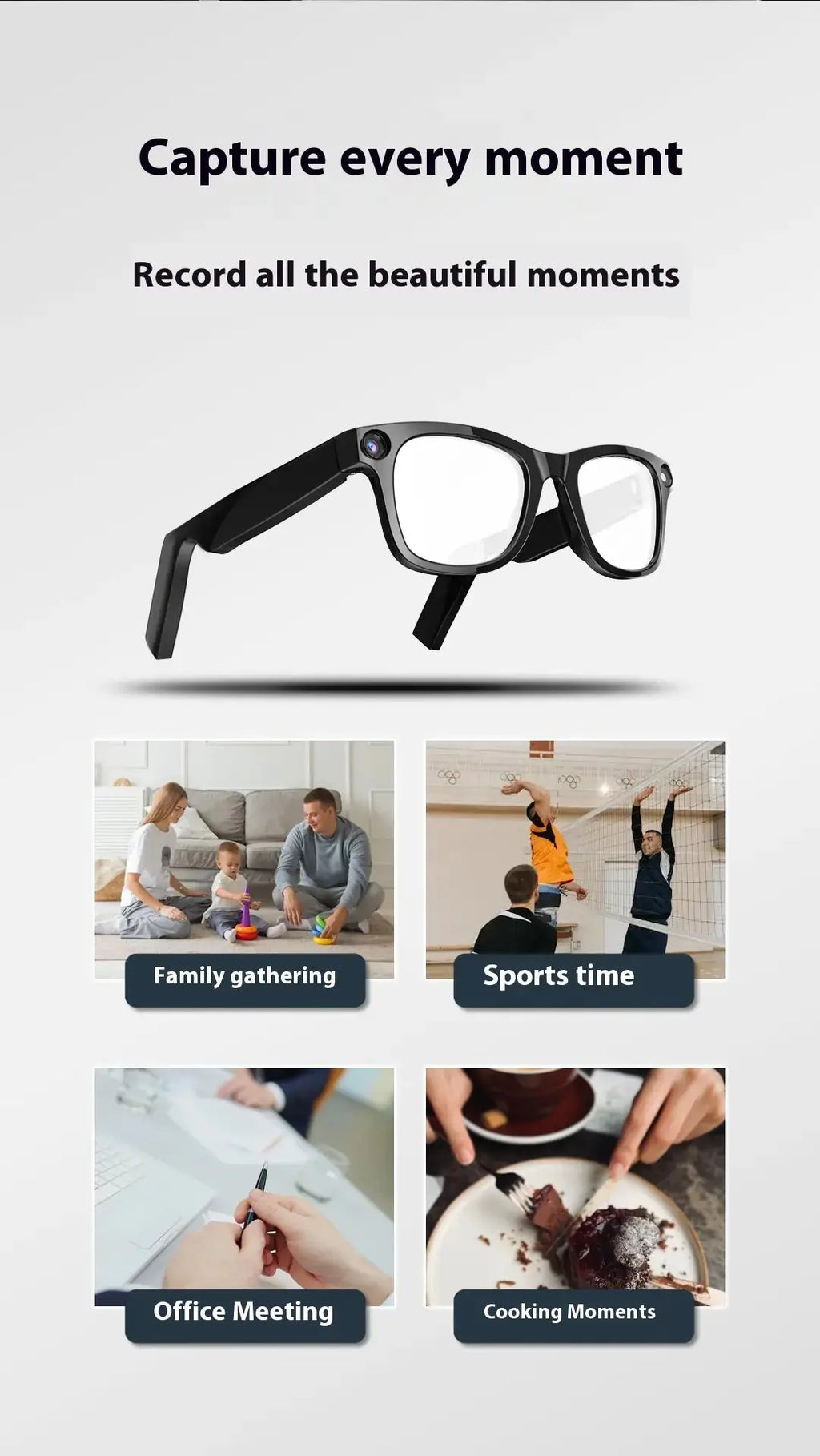 AI Camera Smart Glasses Gazebo Digital Mart