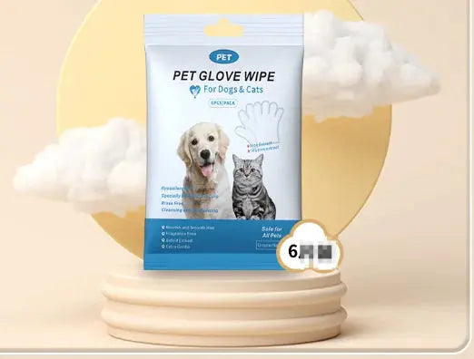 Pet Cleaning Gloves & Wipes Gazebo Digital Mart