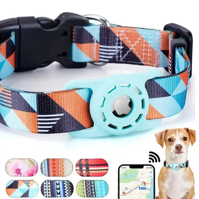 Digital Printing Collar for Apple Airtag - Pets Accessories Gazebo Digital Mart