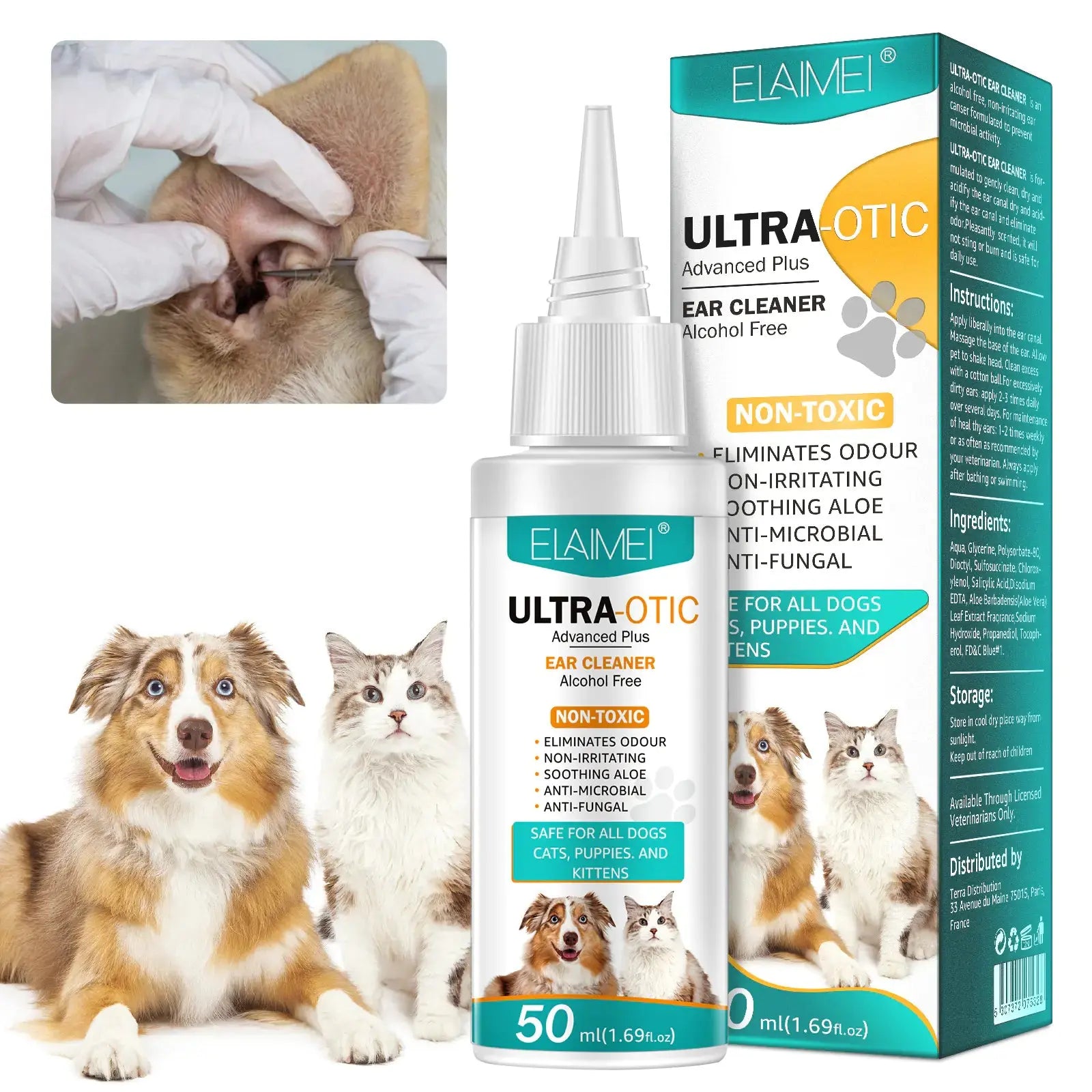 Pet Ear Cleaner 50ml Gazebo Digital Mart